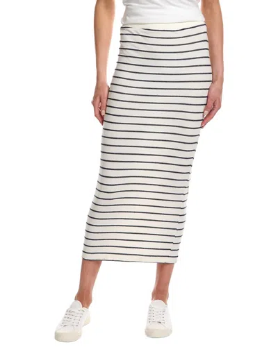 Electric & Rose Jasmine Midi Skirt In White