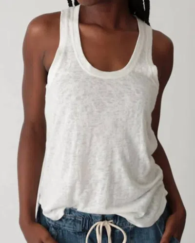 Electric & Rose Jesse Tank Top In Cloud In White