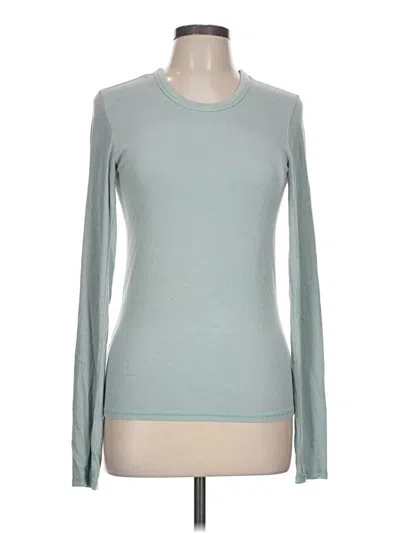 Pre-owned Electric & Rose Long Sleeve T-shirt In Blue