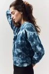 Electric & Rose Long-sleeve Stripe Pullover In Blue