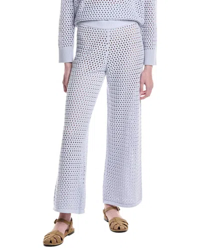 Electric & Rose Net Pant In White