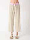 Electric & Rose Ojai Wide Leg Pant In Lavender Stripe In Multi