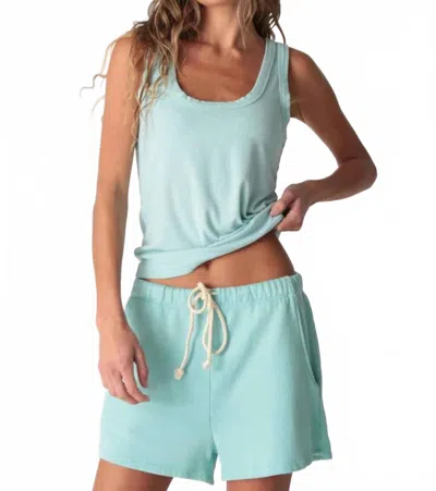 Electric & Rose Paula Tank Top In Celeste In Blue