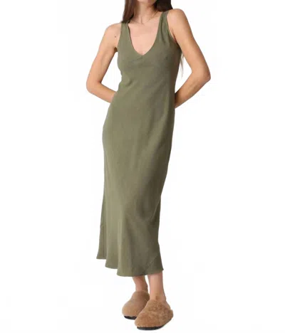 Electric & Rose Peyton Dress In Olive In Green