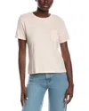 Electric & Rose Pocket T-shirt In Neutral
