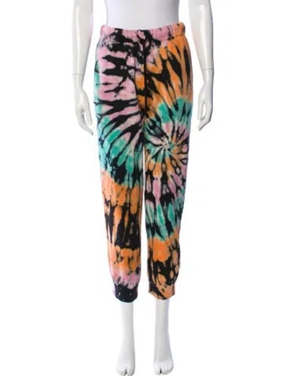 Pre-owned Electric & Rose Printed Sweatpants In Multi