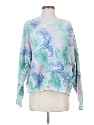 Pre-owned Electric & Rose Pullover Sweater In Blue