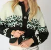 Electric & Rose Rudi Cardigan In Fair Isle Pine In Multi