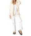 Electric & Rose Shay Cardigan In Bisque In Neutral