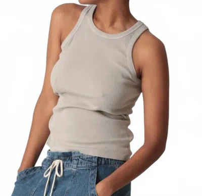 Electric & Rose Sinclair Tank Top In Khaki In Neutral