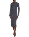 Electric & Rose Skylar Midi Dress In Multi