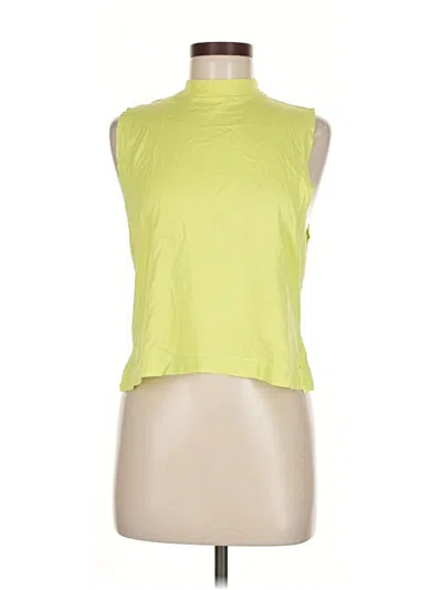Pre-owned Electric & Rose Sleeveless T-shirt In Yellow