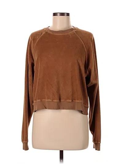 Pre-owned Electric & Rose Sweatshirt In Brown