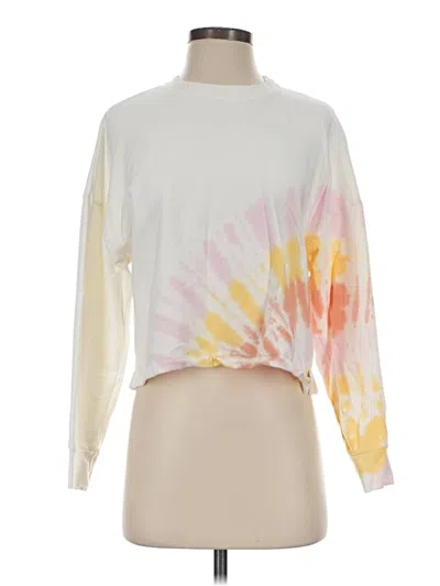 Pre-owned Electric & Rose Sweatshirt In White