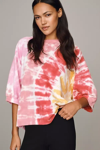 Electric & Rose Tamy Pullover In Pink