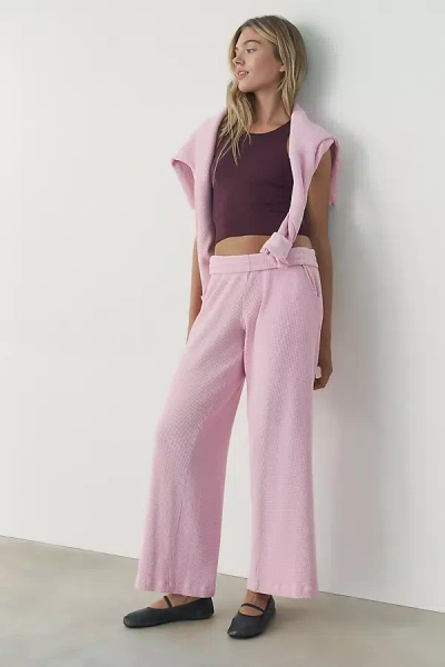 Electric & Rose Tanner 100% Cotton Pants In Pink