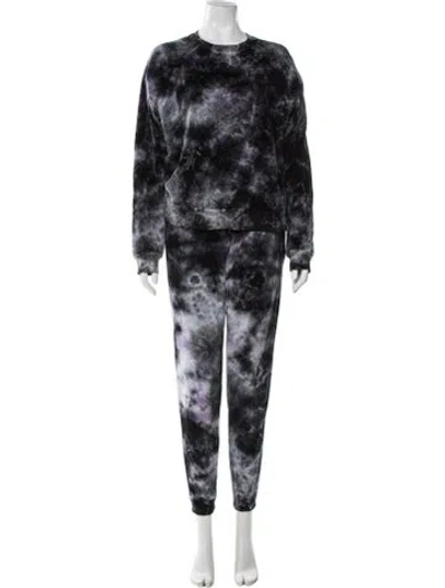Pre-owned Electric & Rose Tie-dye Print Set In Neutral