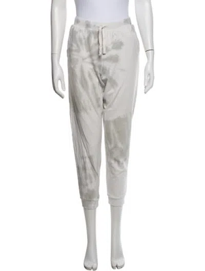 Pre-owned Electric & Rose Tie-dye Print Sweatpants In Grey