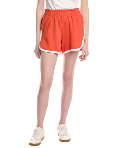 Electric & Rose Track Short In Orange