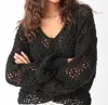 Electric & Rose Vera Sweater In Onyx In Black