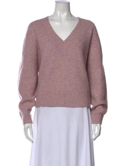 Pre-owned Electric & Rose V-neck Sweater In Multi