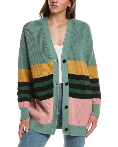 Electric & Rose Weekend Cashmere-blend Cardigan In Multi