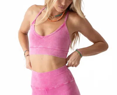 Electric & Rose Women's Sunset Dream Bra In Acid Fuschia In Pink