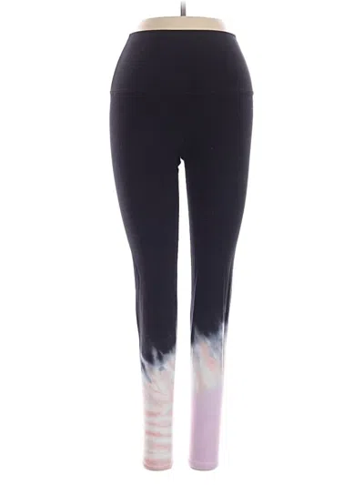 Pre-owned Electric & Rose Yoga Pants In Black