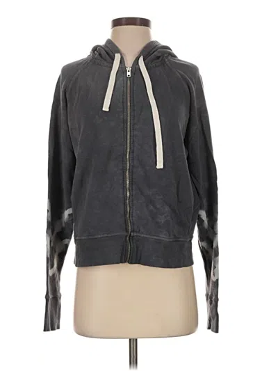 Pre-owned Electric & Rose Zip Up Hoodie In Gray