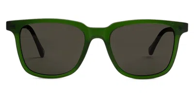Electric Birch Polarized Ee19075042 Blu-light Block Occhiali Da Sole Verdi Per Uomo In Green