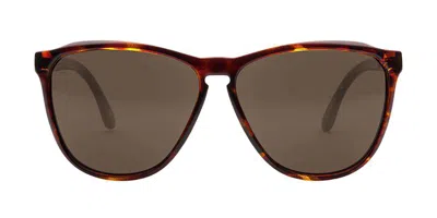 Electric Encelia Polarized Ee12010643 Women's Sunglasses Tortoiseshell Size 60 In Brown