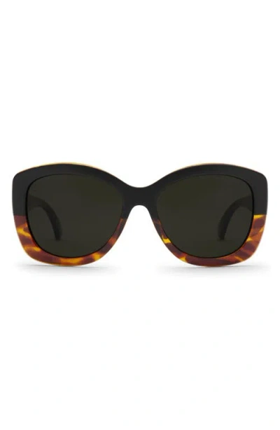 Electric Gaviota Polarized Square Sunglasses In Darkside Tort/grey Polar