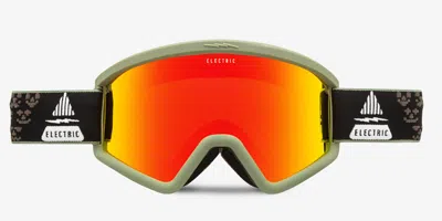 Electric Hex Goggle Eg3324105 Occhiali Da Sole Verdi Per Uomo