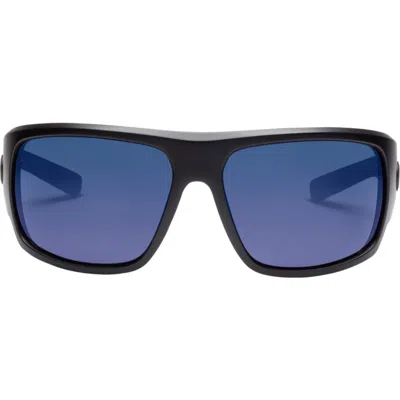Electric Mahi 49mm Polarized Pro Wrap Sunglasses In Blue