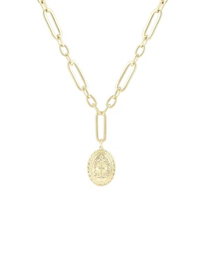 Electric Picks 14k Plated August Lariat In Gold