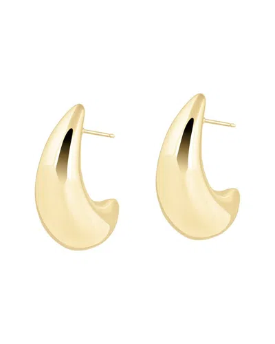 Electric Picks 14k Plated Rocky Earrings In Gold