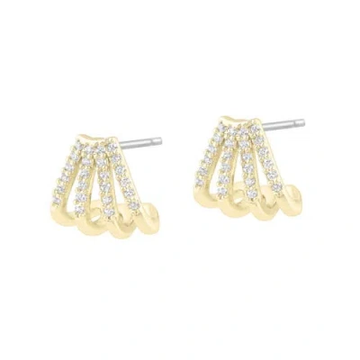 Electric Picks After Party Earrings In Gold