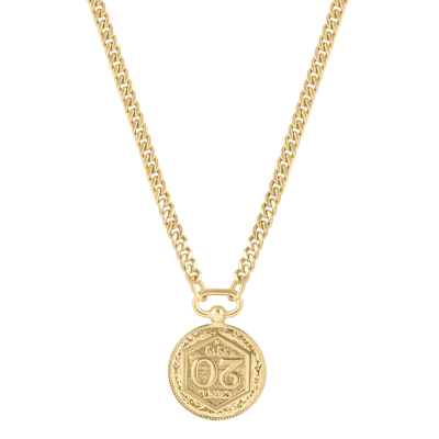Electric Picks Astor Vintage Coin Necklace