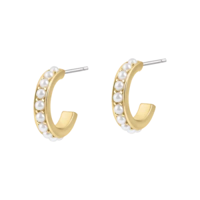 Electric Picks Breeze Pearl Hoops