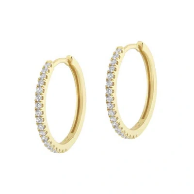 Electric Picks Cadillac Earrings In Gold - 0.75"
