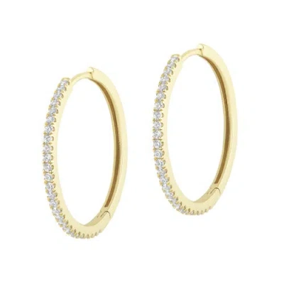 Electric Picks Cadillac Earrings In Gold - 1"