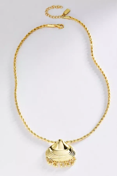 Electric Picks Calypso Necklace In Gold