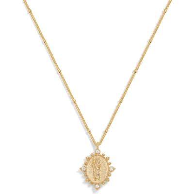 Electric Picks Chapel Necklace In Pink