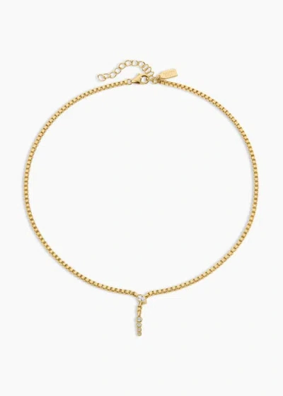 Electric Picks Cleopatra Serpent Necklace In Gold