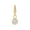 Electric Picks Crystal Charm In Gold
