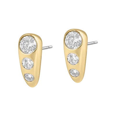 Electric Picks Cushion Earrings