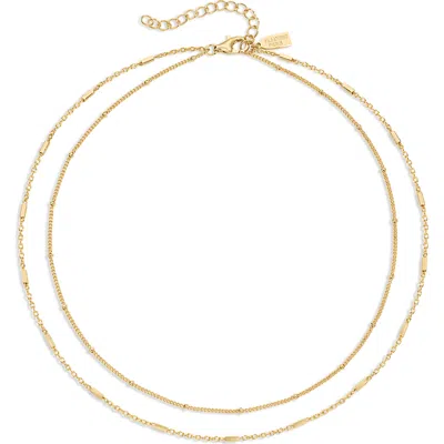 Electric Picks Double Take Necklace In Pink