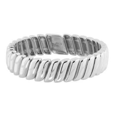 Electric Picks Drift Bracelet In Silver
