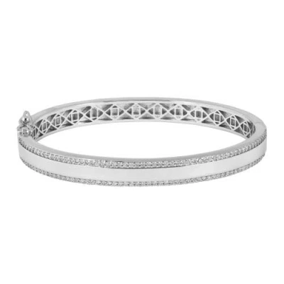 Electric Picks Editor Bracelet In Silver