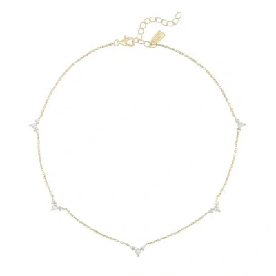 Electric Picks Foil Necklace In Gold